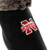 Comfy Feet Everything Comfy Nebraska Cornhuskers Faux Sheepskin Furry Top Slipper - Large view 2