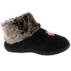 Comfy Feet Everything Comfy Nebraska Cornhuskers Faux Sheepskin Furry Top Slipper - Large view 3
