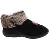 Comfy Feet Everything Comfy Wisconsin Badgers Faux Sheepskin Furry Top Slipper - Large view 3