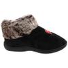 Comfy Feet Everything Comfy Wisconsin Badgers Faux Sheepskin Furry Top Slipper - Small view 3