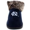 Comfy Feet Everything Comfy North Carolina Tar Heels Faux Sheepskin Furry Top Slipper - Medium view 4