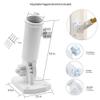 College Flags & Banners Co. Wisconsin Platteville Pioneers Flag and Pole Bracket Mount Bundle view 4
