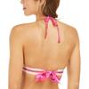 Hula Honey Womens Juniors Hana Push-Up Tie-Dye Swim Top Separates Pink XS view 2