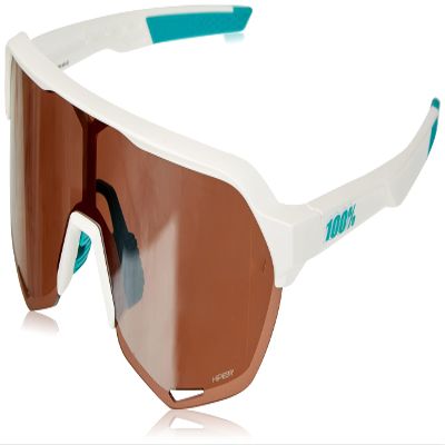 100% S2 Sport Performance Cycling Sunglasses (BORA Hans Grohe Team White - HiPER Silver Mirror Lens)