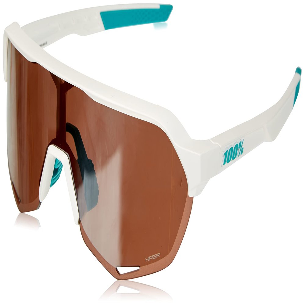 100% S2 Sport Performance Cycling Sunglasses (BORA Hans Grohe Team White - HiPER Silver Mirror Lens)