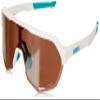 100% S2 Sport Performance Cycling Sunglasses (BORA Hans Grohe Team White - HiPER Silver Mirror Lens) view 1