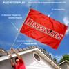 College Flags & Banners Co. Rensselaer Engineers Flag and Pole Bracket Mount Bundle view 2