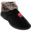 Comfy Feet Everything Comfy Wisconsin Badgers Faux Sheepskin Furry Top Slipper - X-Large