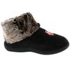 Comfy Feet Everything Comfy Nebraska Cornhuskers Faux Sheepskin Furry Top Slipper - Small view 3