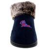 Comfy Feet Everything Comfy Mississippi Rebels Faux Sheepskin Furry Top Slipper - Medium view 3