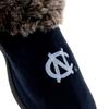 Comfy Feet Everything Comfy North Carolina Tar Heels Faux Sheepskin Furry Top Slipper - Large view 2