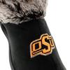 Comfy Feet Everything Comfy Oklahoma State Cowboys Faux Sheepskin Furry Top Slipper - Small view 2