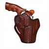 Thumb Break Leather Holster for Taurus 856 Defender 3" Barrel - Basket Weave - Genuine Leather - Right or Left Handed (Right) view 3