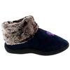 Comfy Feet Everything Comfy Mississippi Rebels Faux Sheepskin Furry Top Slipper - Large view 4