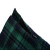 TONCHENGSD Women's High Waist Pleated Mini Skirt Skater Tennis Skirt (Green Plaid 03, XS) view 4