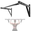 IRONWALLS Pull Up Bar Wall Mounted Home Gym, 500lbs Capacity Heavy Duty Iron Chin Up Bar Upper Body Workout Bar for Strength Training Equipment, Fitness Exercise Frame for Indoor Outdoor Use view 1