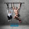 IRONWALLS Pull Up Bar Wall Mounted Home Gym, 500lbs Capacity Heavy Duty Iron Chin Up Bar Upper Body Workout Bar for Strength Training Equipment, Fitness Exercise Frame for Indoor Outdoor Use view 3