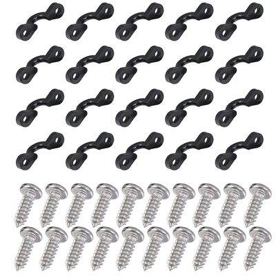 BESPORTBLE Kayak Handle Buckle Set Elastic Rope Buckle Kayak Accessories High Strength Clasp
