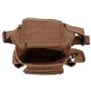 Canvas Drop Leg Bag Waist Pack Thigh Bag for Men Women Tactical Military Motorcycle Bike Cycling Hiking Camping Outdoor Travel Sling Crossbody Pouch Pack Pocket Daypack (Brown) view 4