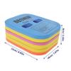 Back Float Swim Bubble Belt Foam Kickboard Safety Swimming Belt for Beginner Kids Adults Swimming Training Aid Size S view 2
