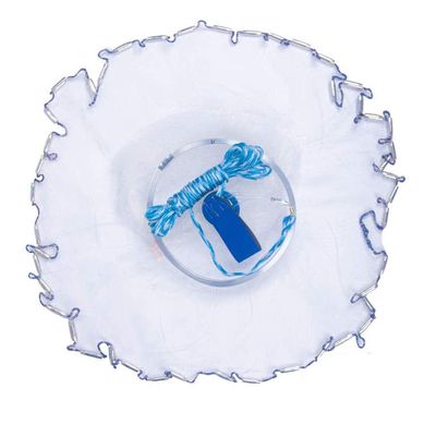 Lawaia Saltwater Fishing Cast Net with Aluminum Ring for Bait Trap Fish Throw Net. Size 4FT/5FT/6FT/7FT/8FT/9FT/10FT/11FT/12FT Radius Monofilament Line Freshwater Casting Nets