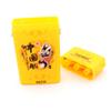 CUESOUL ANTIE Hard Dart Case Yellow, Holds 6 Steel/Soft Tip Darts & Accessories, Peking Opera Mask Design, Durable Use view 3