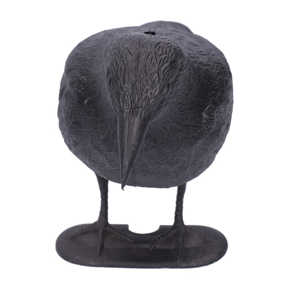 01 Simulation Black Crow Hunting, Simulation Plastic Crow Statue Hunting Bait Decoys Tool for Outdoor Garden Decoration