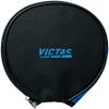Victoras 320050 Table Tennis Racket, Rubber Clamped Racket, Basic Black, Shake Hand, Flare view 2