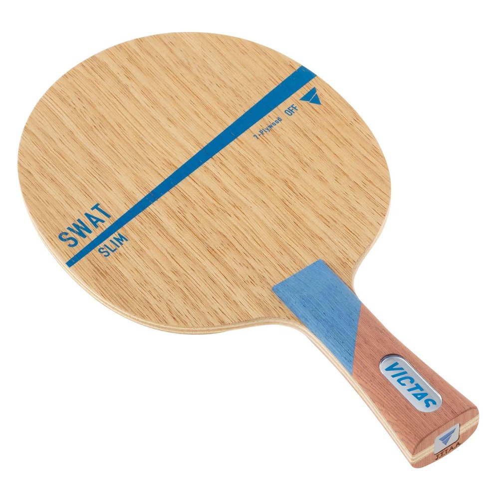 Victoras 310008 SWAT Table Tennis Racquet, Shake Hand for Attack, Slim