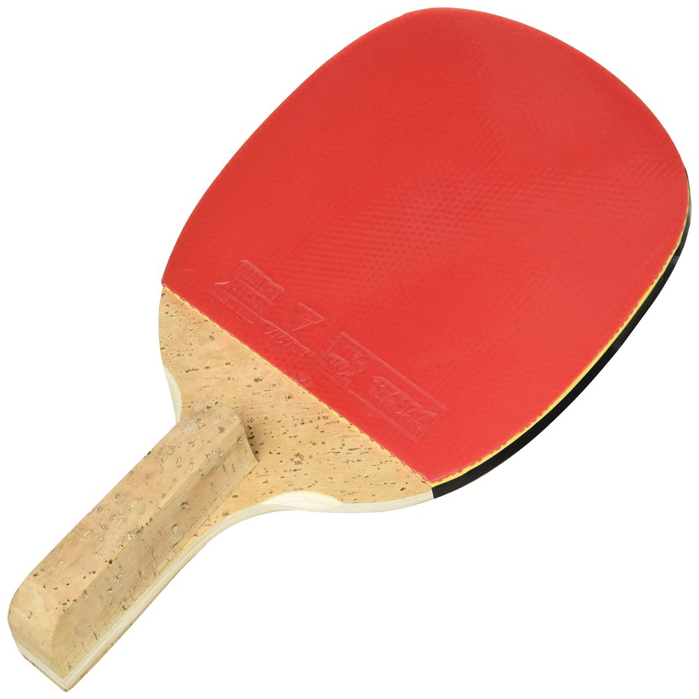 Victas 320040 Table Tennis Racket, Rubber Application Racket, Basic 2000 P, Pen Holder, Japanese Style (Square)