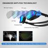 OMID Swim Goggles, Comfortable Polarized Swimming Goggles, Anti-Fog Leak Proof UV Protection Crystal Clear Vision Triathlon Swim Goggles with Protective Bag for Men Women Adult Youth Teens view 3