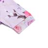 Uriah Women's Bike Jersey Short Sleeve Reflective with Rear Zippered Bag Light Purple Size S view 4