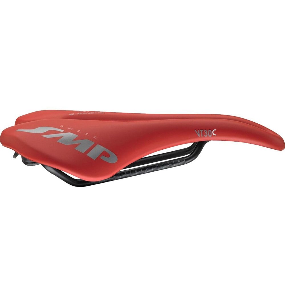 Selle SMP Vt30 Carbon Saddle Red, 155Mm