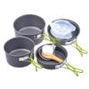 1set Portable Camping Cookware Kit Non-Stick Cookware for People Lightweight Cooking Pot Hiking Picnics and Outdoor Cooking view 1