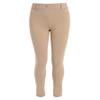 Izod Girls School Uniform Sensory-Friendly Jegging, Soft Fabric with Flattened Seams, Tagless Pants, Khaki, 12 US