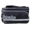 RainmillXM Multifunctional Bike Pannier Bag Bicycle Rear Back Bag Waterproof Bike Pannier for BackpackReflective Trim,Zipper Pockets view 1