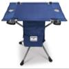 Sport-Brella SunSoul Portable Folding Table for Outdoor Camping, Picnics, Tailgates, and Beach Navy view 1