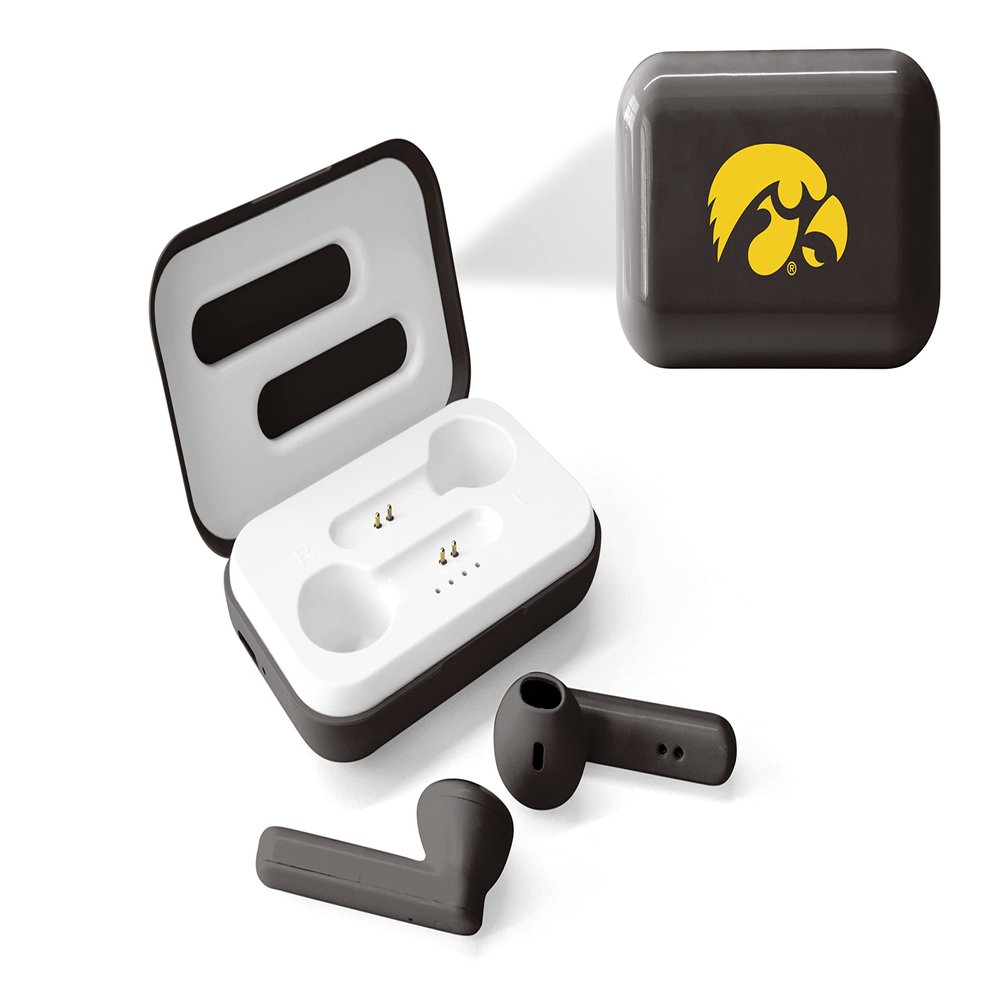 SOAR NCAA True Wireless Earbuds V.4, Iowa Hawkeyes