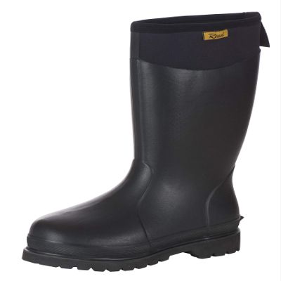 Reed Men's Force 14" Neoprene Boot Black in size 11