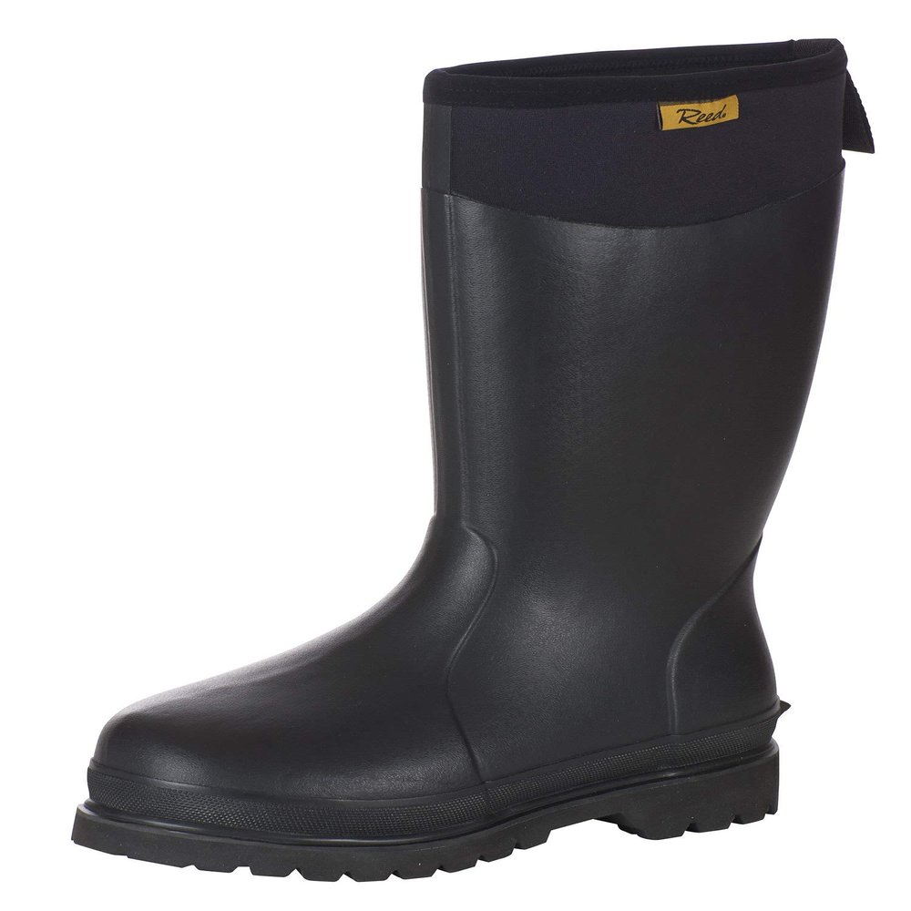 Reed Men's Force 14" Neoprene Boot Black in size 11