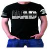 100% Cotton USA American Flag Shirts Military Dad Father Army Marine Tshirt for Men Gift S view 3