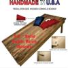 Handmade Premium Wooden Cornhole Board Set - Wood Grain Series - Handmade in USA, Regulation Size 2'x4', Made of Baltic Birch | Includes 8 Cornhole Bags (Style #1158) view 2