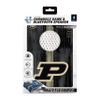 SOAR NCAA Tabletop Cornhole Game and Bluetooth Speaker, Purdue Boilermakers view 3