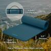 Retrospec Retrospec Solana Yoga Mat 1/2" Thick w/Nylon Strap for Men & Women - Non Slip Excercise Mat for Yoga, Pilates, Stretching, Floor & Fitness Workouts ,Ocean Blue view 2
