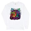 If You're Nice I Might Let You Live with Me Long Sleeve T-Shirt Andy Maxx Cat White Small view 1