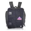 Black Cornhole Backpack with ACE Patch | Holds Up to Six Cornhole Bag Sets (Up to 24 Bags) | Includes 2 Side Pockets, 2 Phone Holders, 2 Straps, Headphone Passthrough Ports view 2