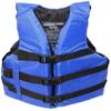 Life Jacket Paddle Vest; Coast Guard Approved Type III PFD Life Preserver Flotation Device; Jet ski, Wakeboard, Hardshell Kayak Vest; Ideal Extra Life Jacket for Pontoon Boat Blue Youth view 1