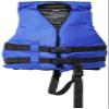 Life Jacket Paddle Vest; Coast Guard Approved Type III PFD Life Preserver Flotation Device; Jet ski, Wakeboard, Hardshell Kayak Vest; Ideal Extra Life Jacket for Pontoon Boat Blue Youth view 4