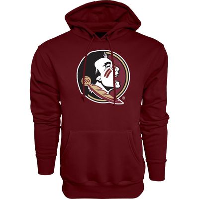 Blue 84 Men's Florida State Seminoles Hoodie Team Color Icon, Garnet, Large