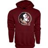 Blue 84 Men's Florida State Seminoles Hoodie Team Color Icon, Garnet, Large view 1